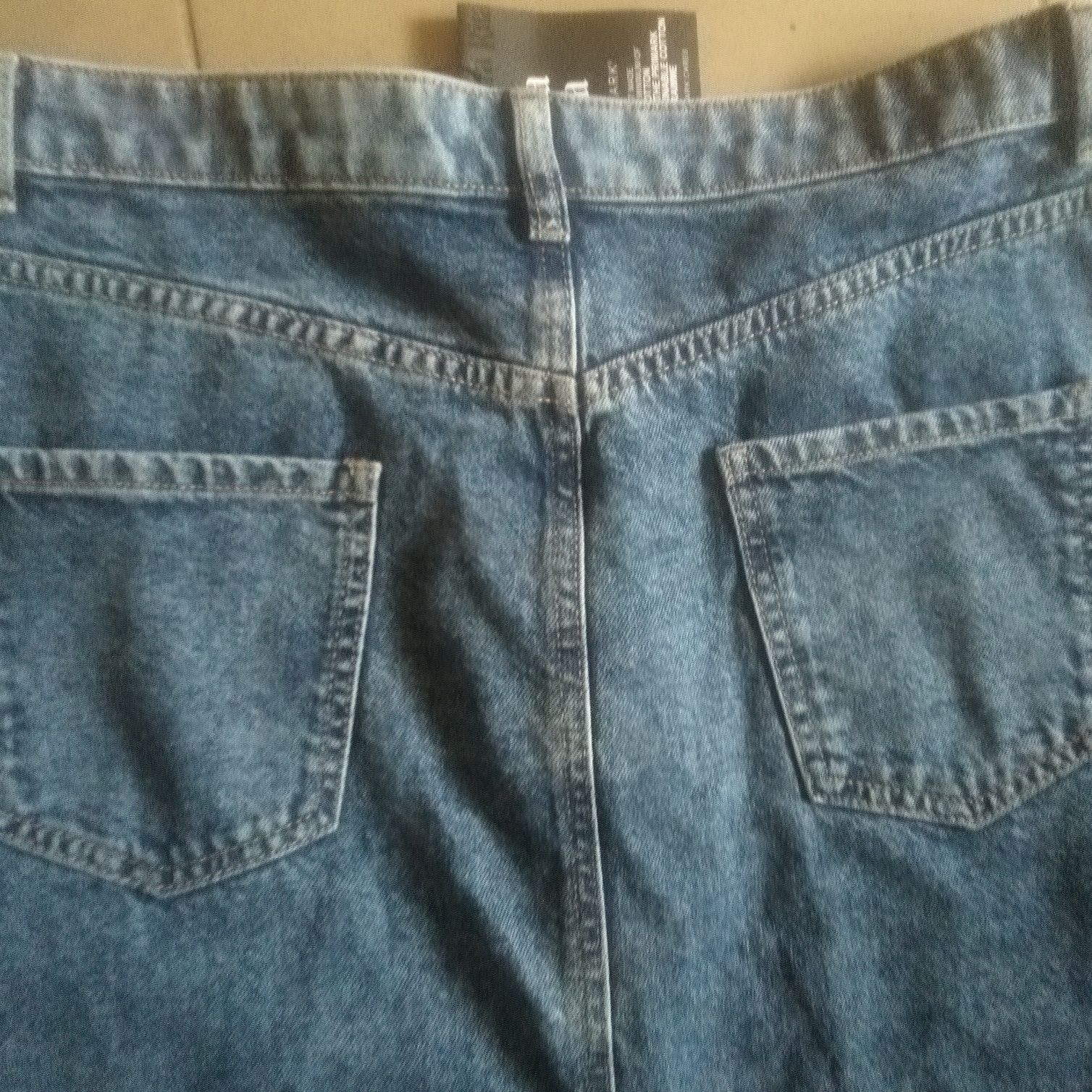 Spódnica maxi jeansowa XL Rita Ora