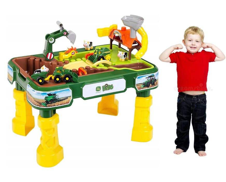 Stół Do Zabawy Piasek Woda Dla Dzieci Klein 3948 John Deere Prezent