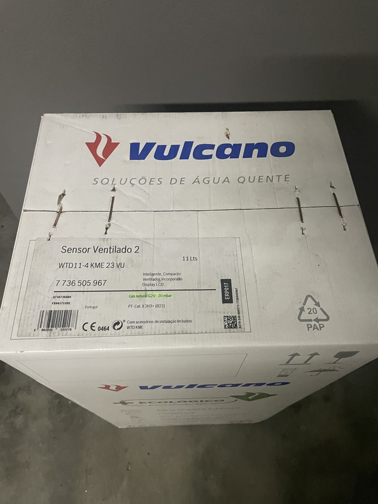 Esquentador VULCANO WTD 11-4 KME 23 (11 L - Ventilado - Gás Natural)