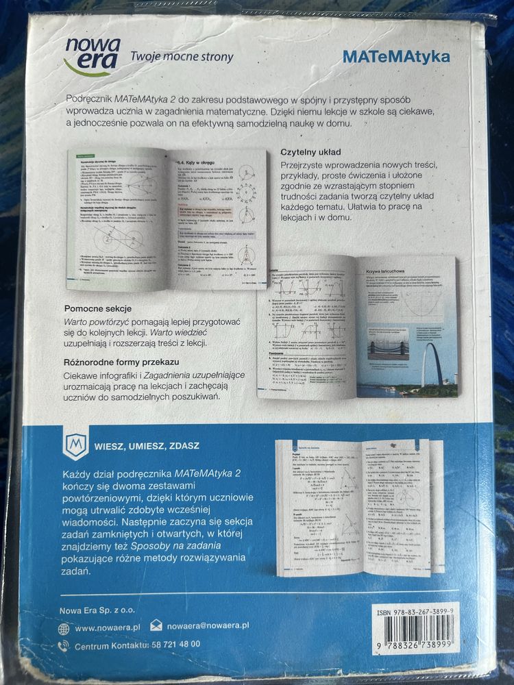 MATeMAtyka 2 - podręcznik Nowa Era - zakres podstawowy