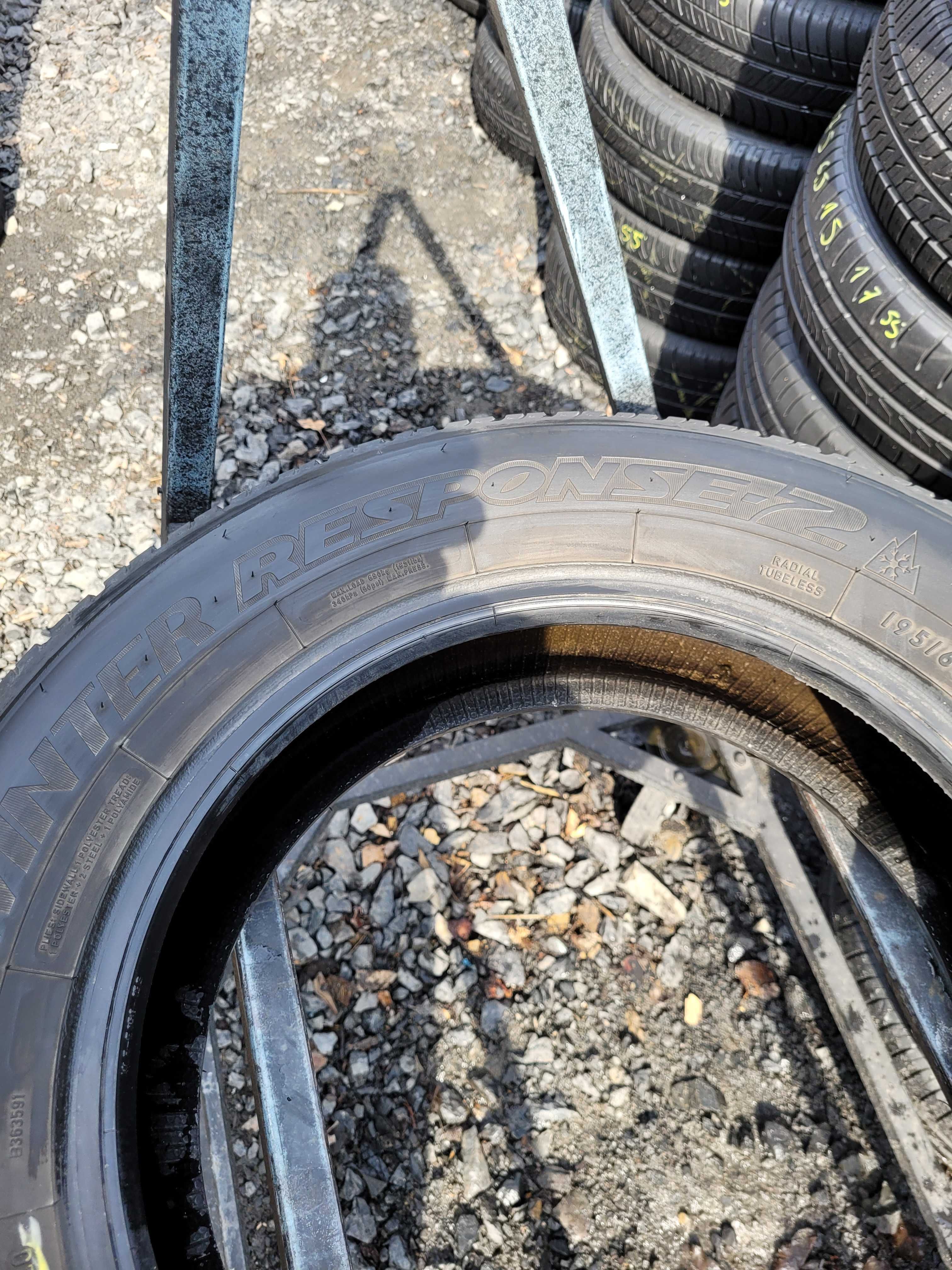 WYSYŁKA Opona Pojedyncza 195 65 R15 Dunlop Winter Response-2 2020r.