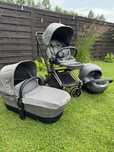 Wózek Cybex Priam 3w1 Manhattan Grey fotelik Cloud Z