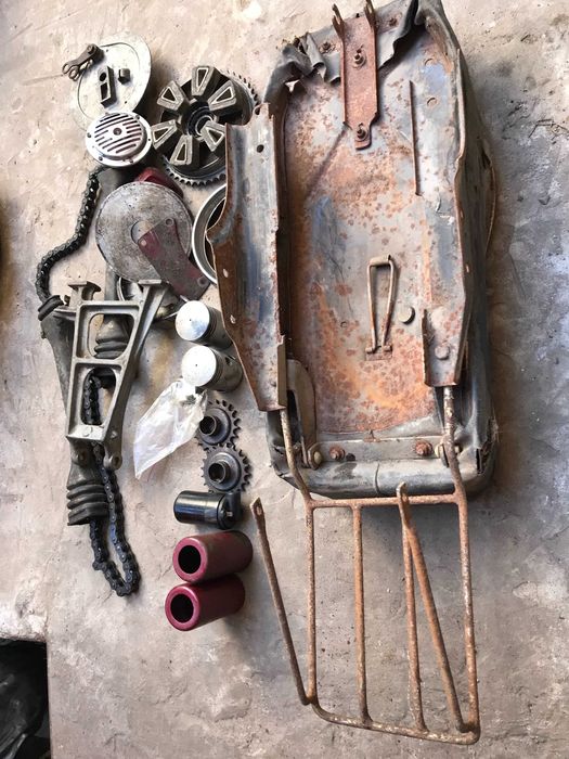 Сидение мотоцикла с багажником