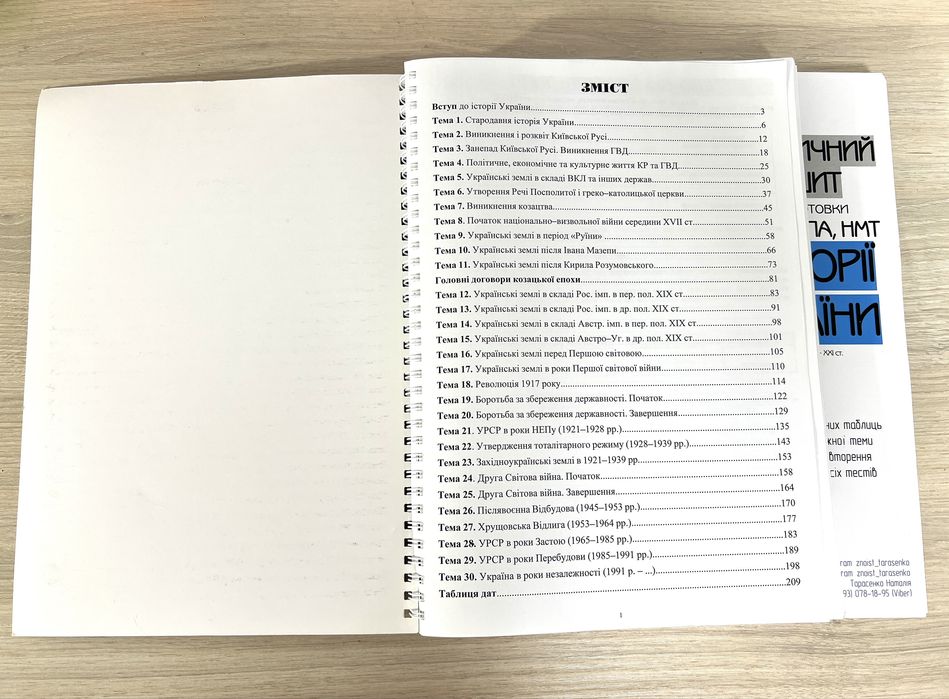 Книги для підготовки до НМТ з історії України.