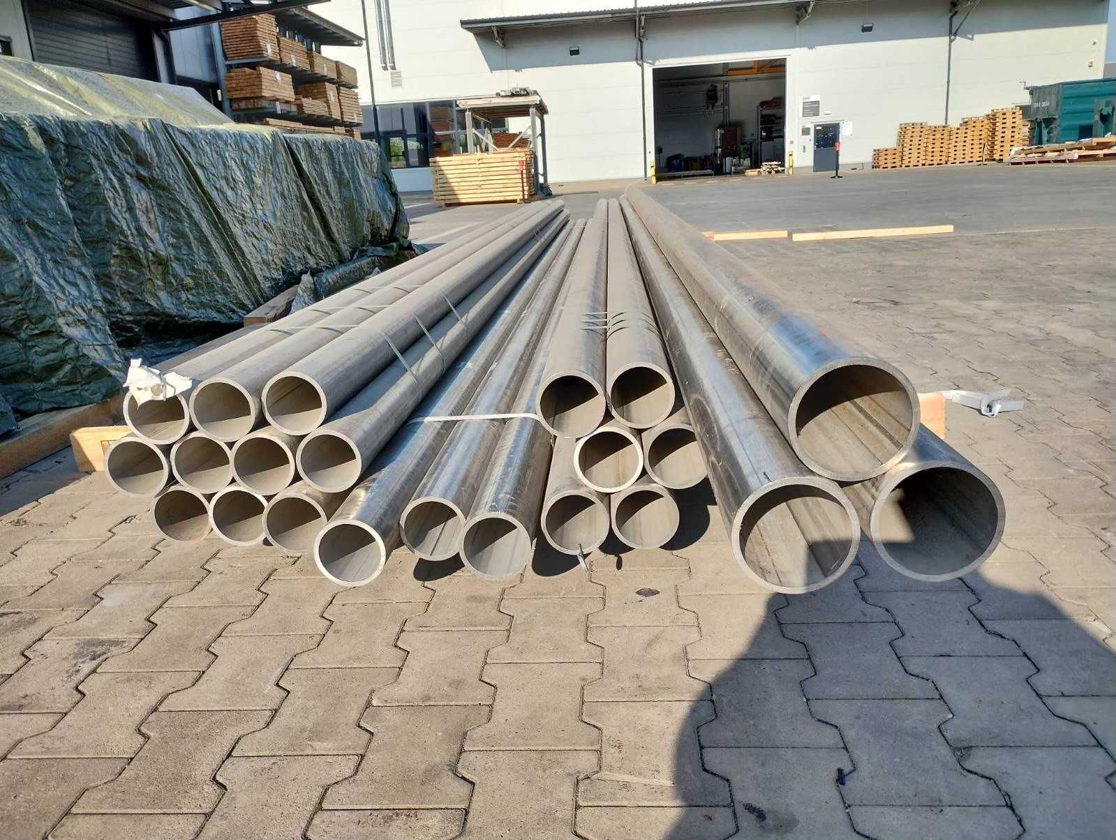 Rura ze szwem nierdzewna 101,6x7,1. w odcinkach 7,5m.