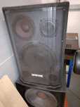 Kolumny Hand box LPX-603 eminence PD1850 Ads Plx 3200 The t.amp e400