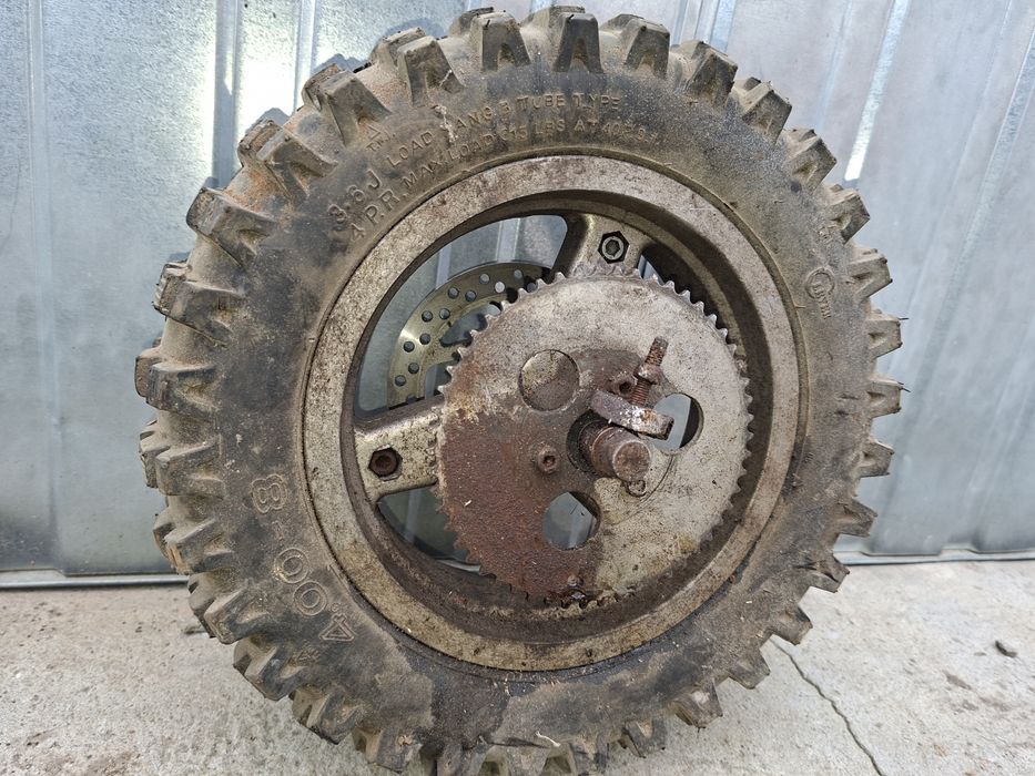 Kolo tyl z oponą 4,00-8 cali kuad klad Quad cross