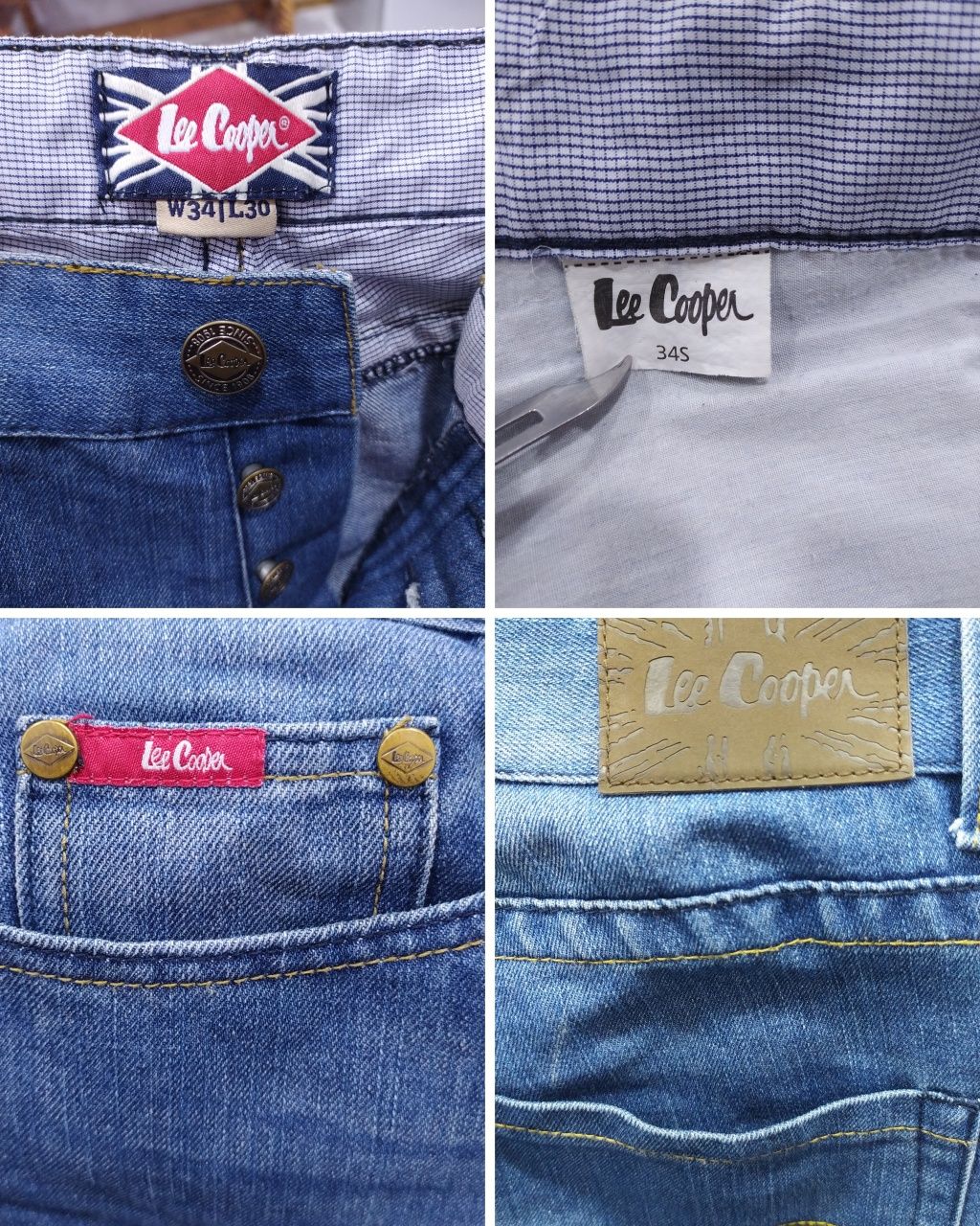 Джинси Lee Cooper розмір 34/32 та 34/30