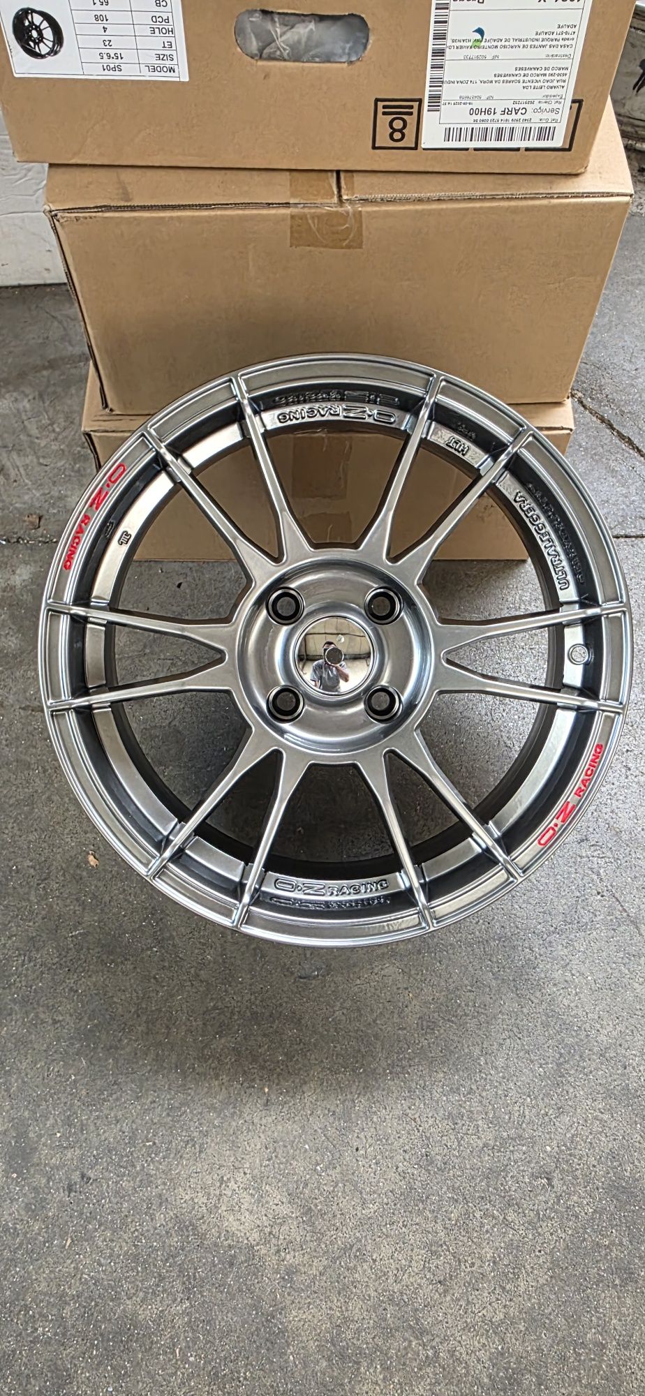 Jantes OZ Ultraleggera REPLICA 16/15 4x108