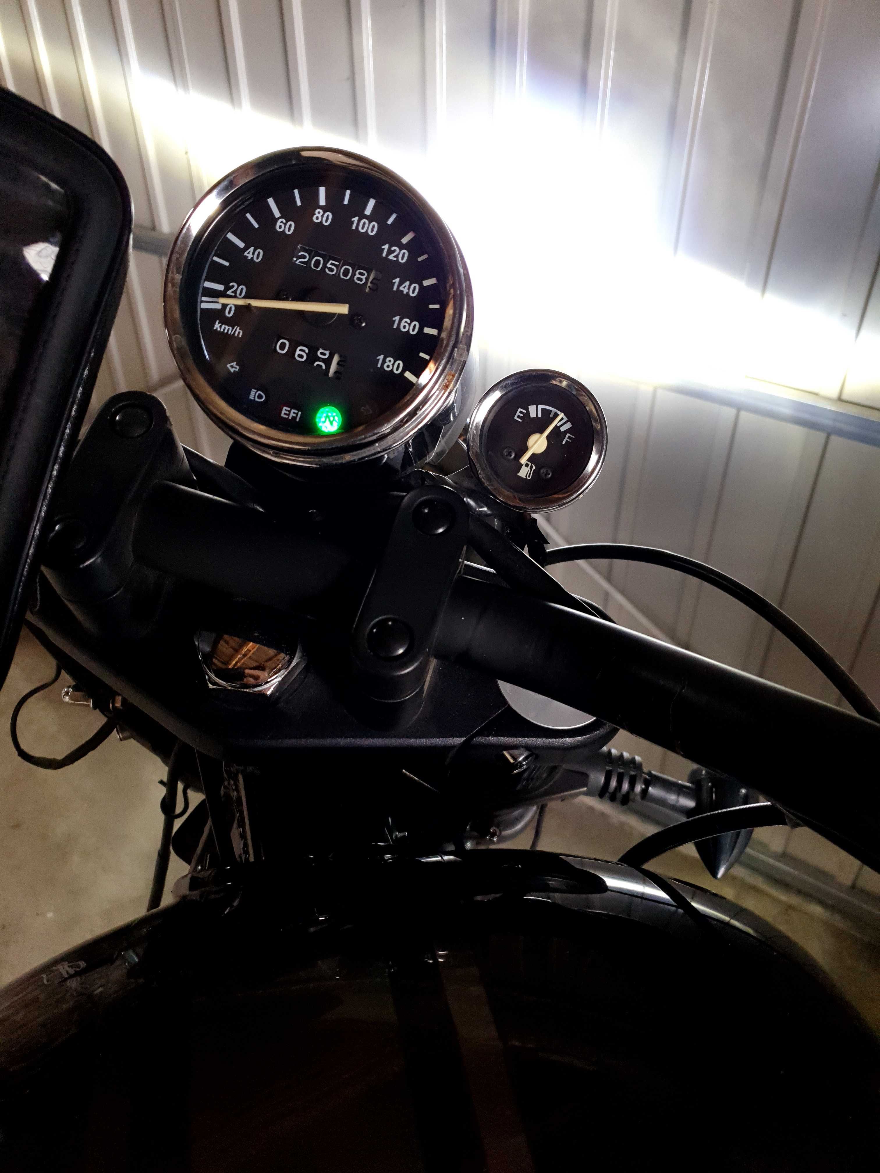 Junak M16 320 - Daytona 350 - BOBBER - światła LED