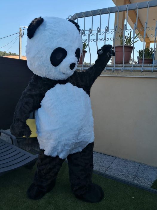 Mascote Fato Panda