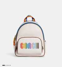 Рюкзак mini Coach | Mini Court Backpack With Rainbow Coach