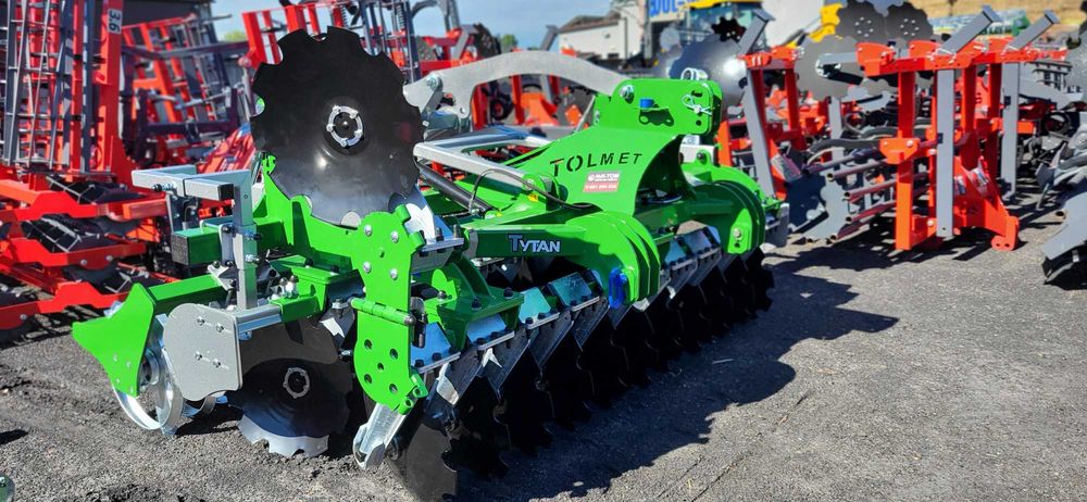 Promocja!!! Agregat talerzowy TYTAN uprawowo-siewny Tolmet 65cm-92cm