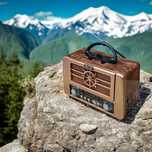 Solarne Radio Rx-8181bt Bluetooth Usb. Tf Fm Am Sw Tws Aku