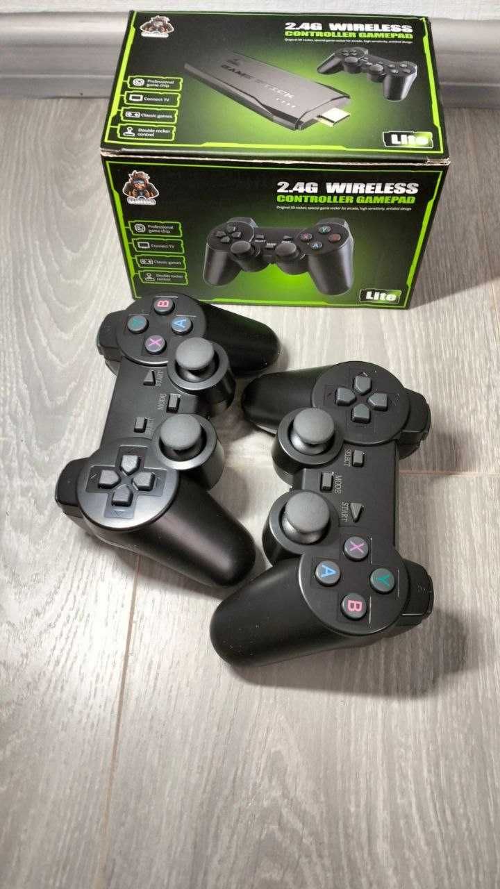 Приставка игровая 2,4 G 10000 игр 4К, 64G ретро игры.