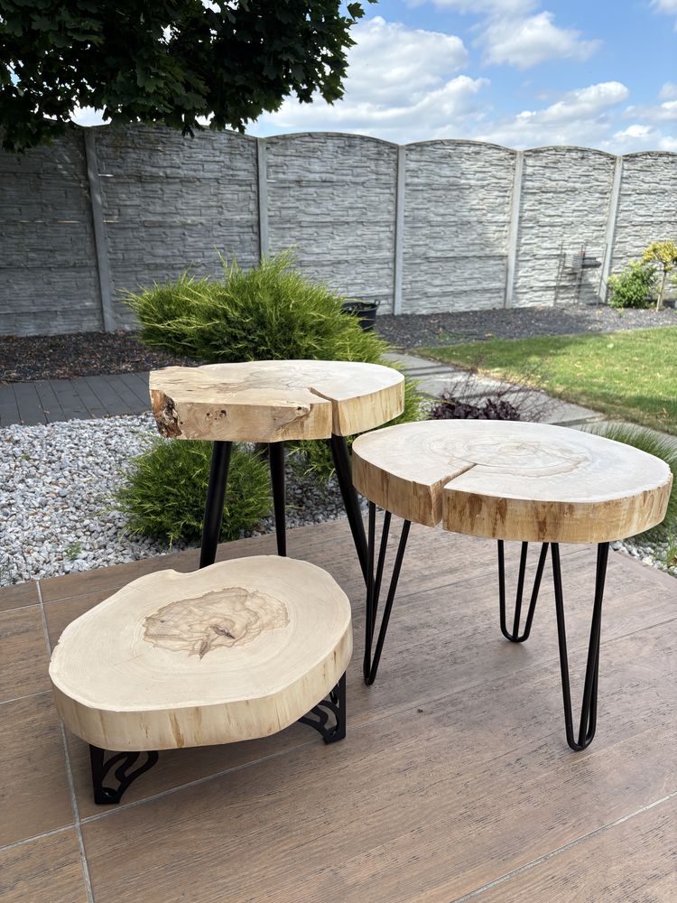 Stolik plaster drewna