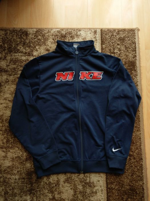 bluza dresowa mlodziezowa Nike central logo(unisex)