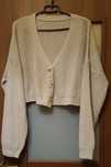 Szary rozpinany sweter oversize rozmiar L SHEIN