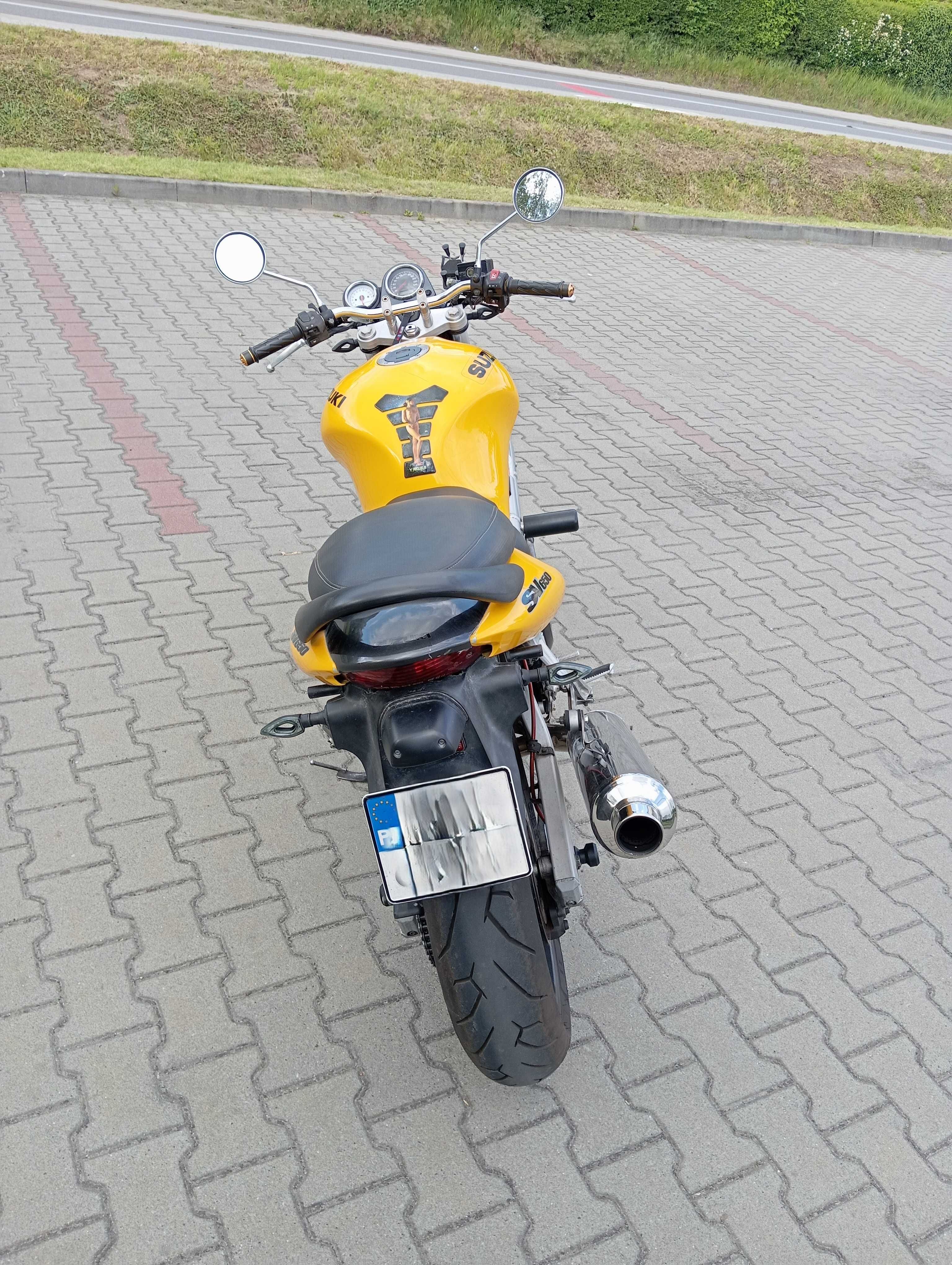 Suzuki SV 650 N doinwestowany przygotowany do sezonu