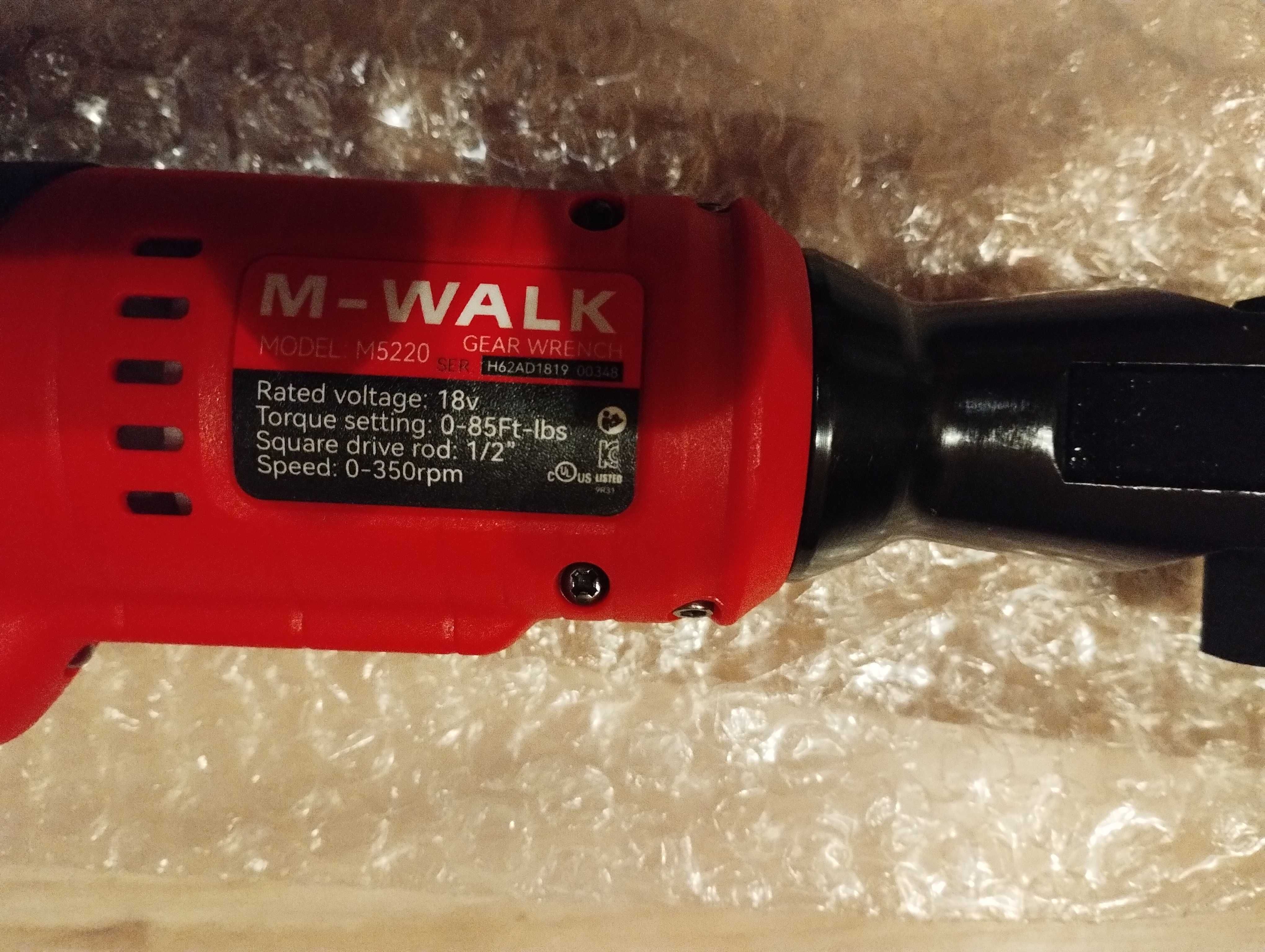 Klucz kątowy Grzechotka udarowa 3/8 do bateri Milwaukee 18V Okazja