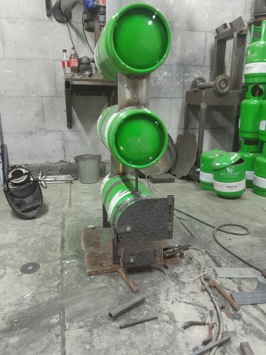 Пєчка-буржуйка в гараж