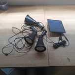 Lampki solarne 3 sztuki MOCNE