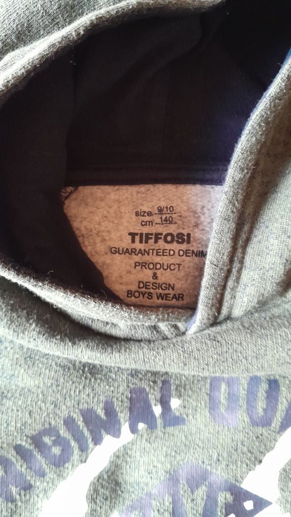 Sweatshirt com capuz Tiffosi 9/10 anos
