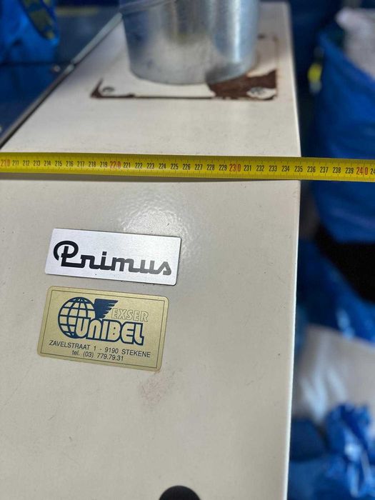 Calandra industrial PRIMUS 180 cm a gás em perfeito estado