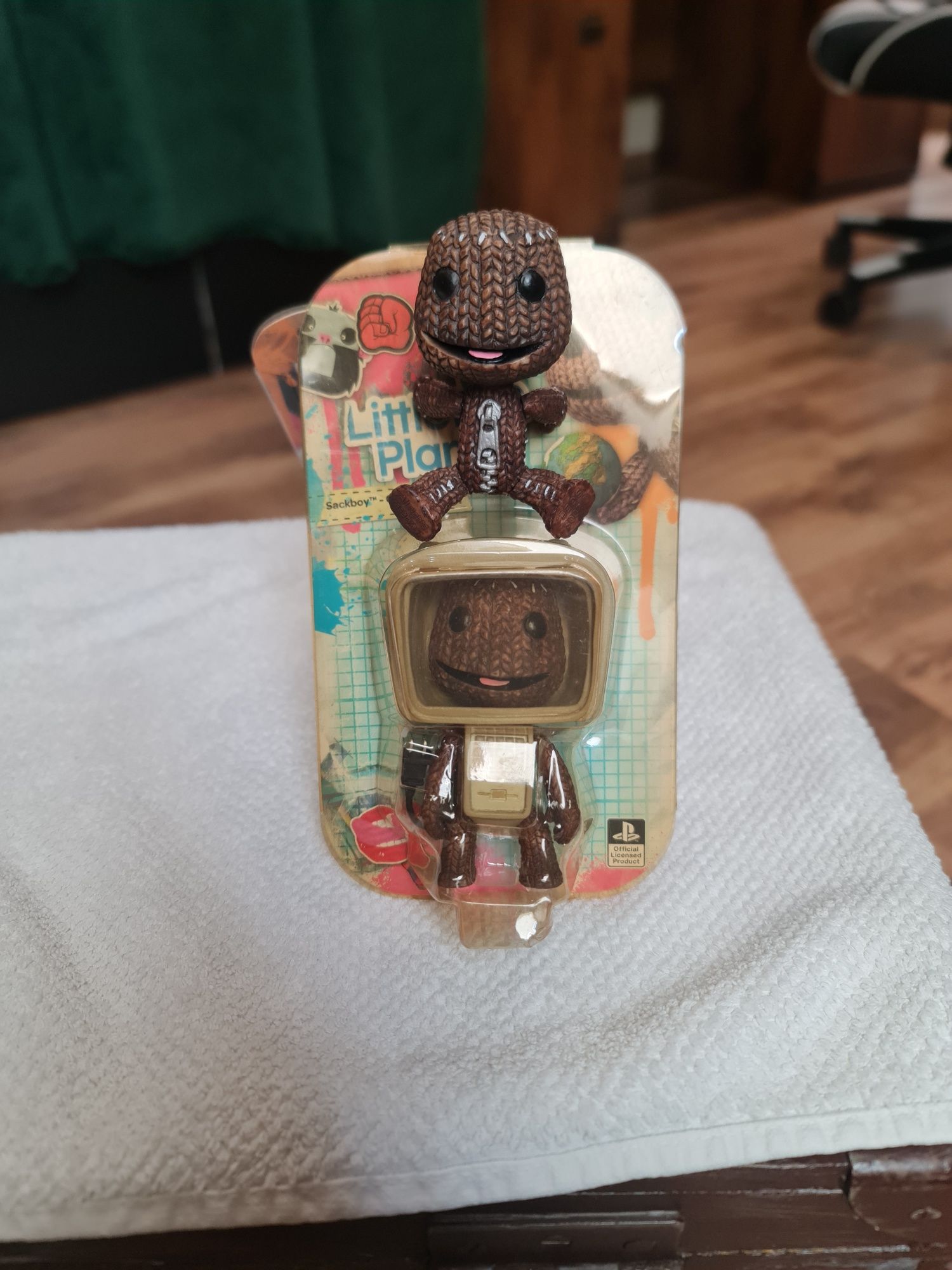 NOWA i ORYGINALNA Figurka SONY z gry Sackboy / LittleBigPlanet !