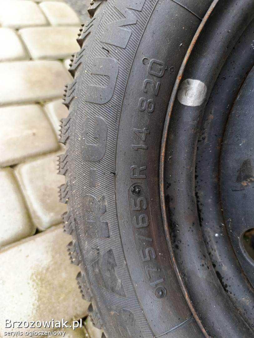 Sprzedam komplet kół zimowych 4x100 175/64 R14 z 2023r