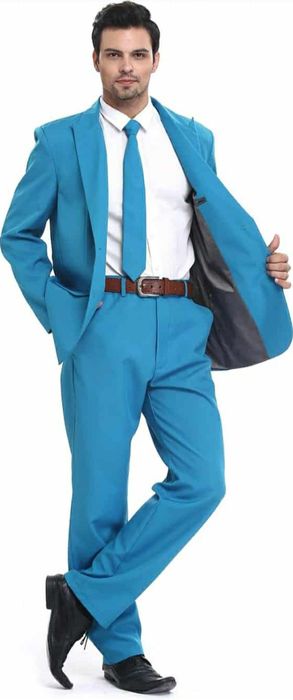 Garnitur turkusowo-niebieski YOULOOKUGLYTODAY rozmiar 3XL