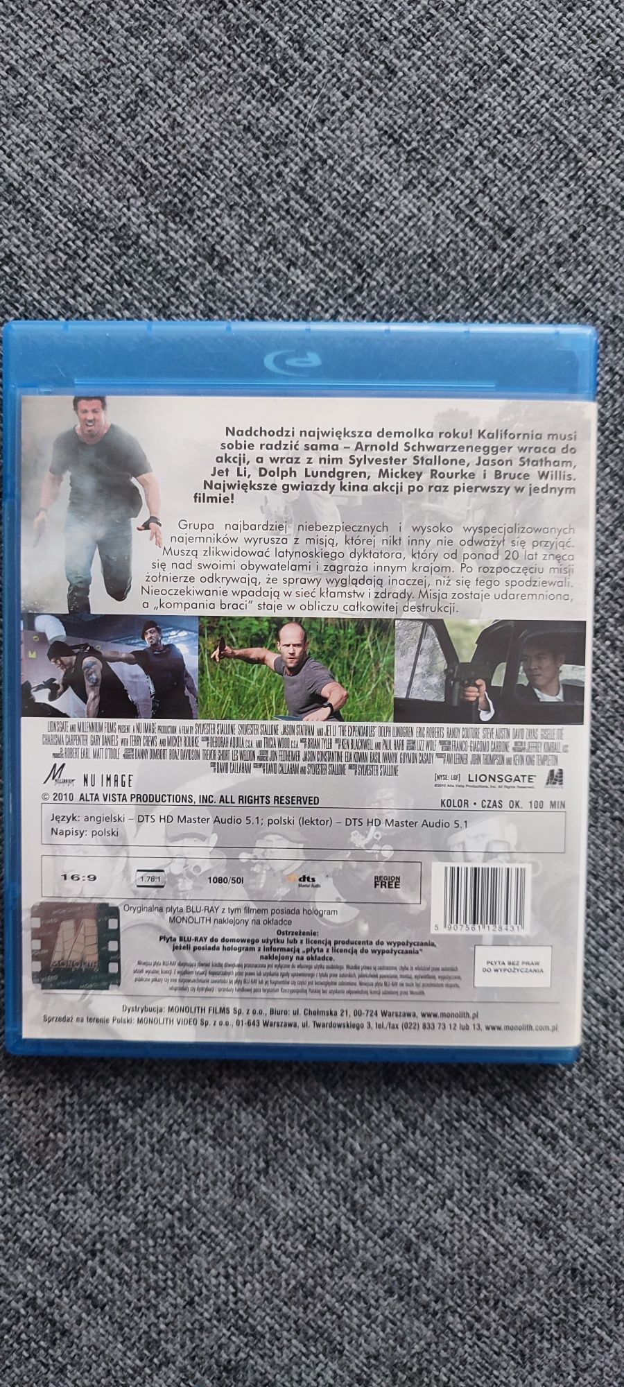 Blu-ray film Niezniszczalni