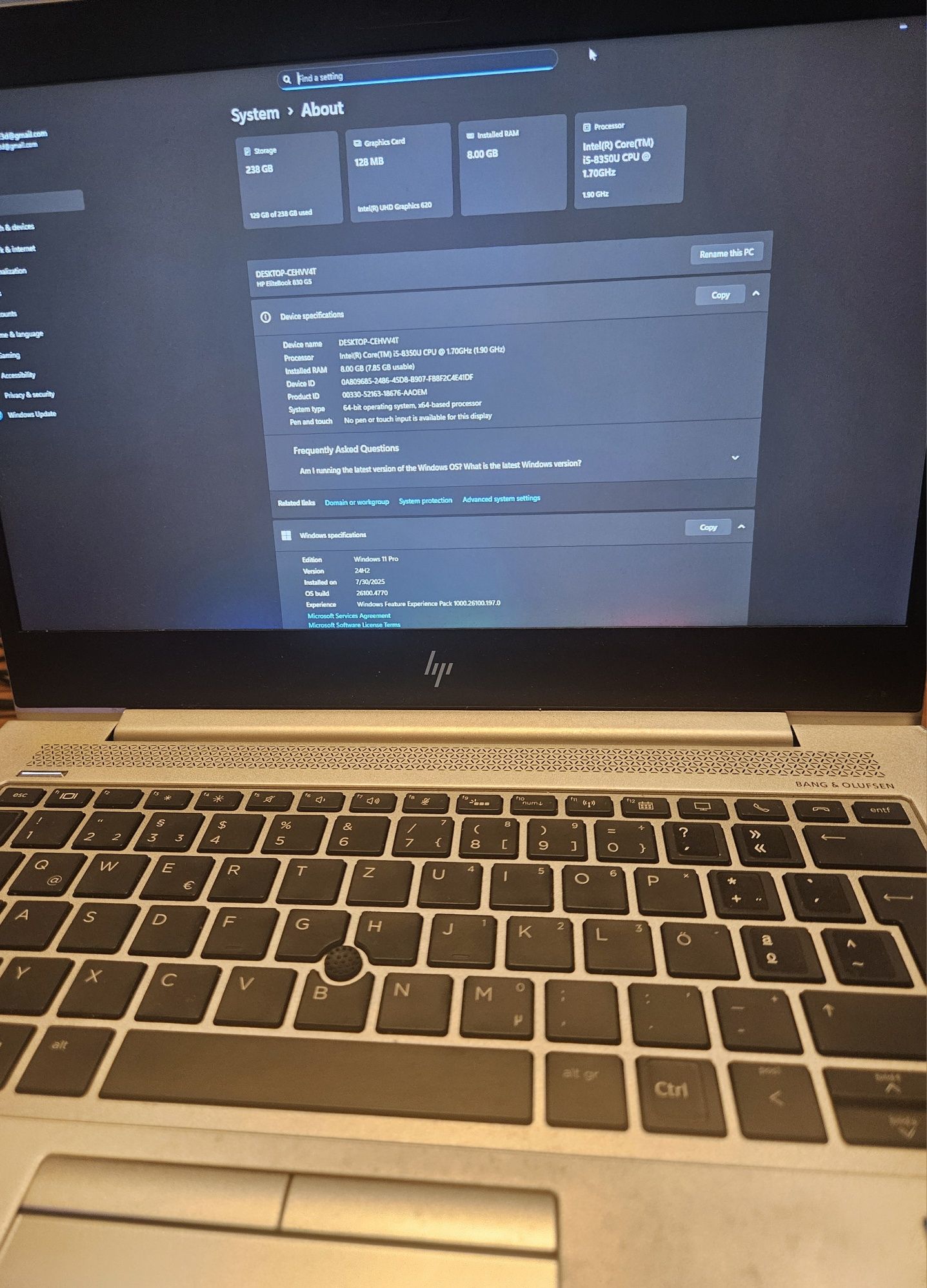 Laptop HP em muito bom estado