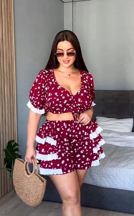 Костюм женский летний / топ и шорты