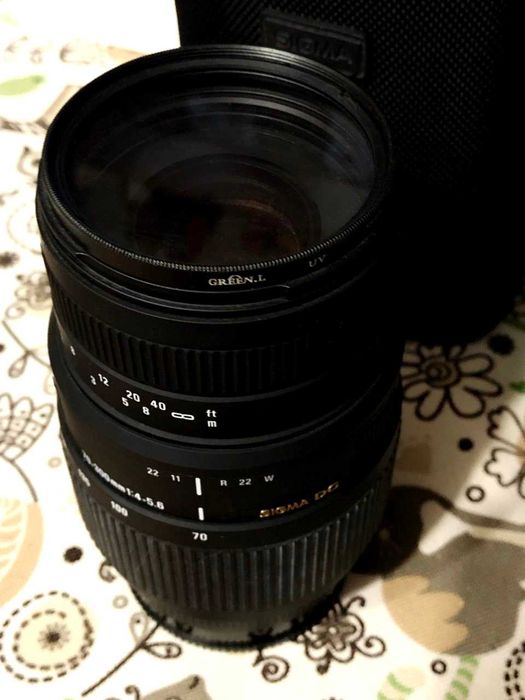 Объектив Сигма телевик Sigma dg AF 70-300 macro для Sony