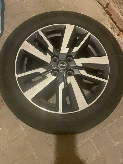 Felgi aluminowe 4X 195/55 R16' NISSAN z czujnikami