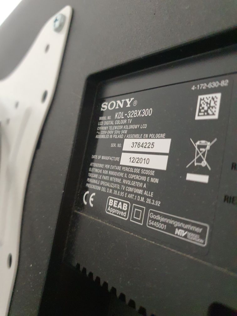 Televisão LCD Sony Bravia