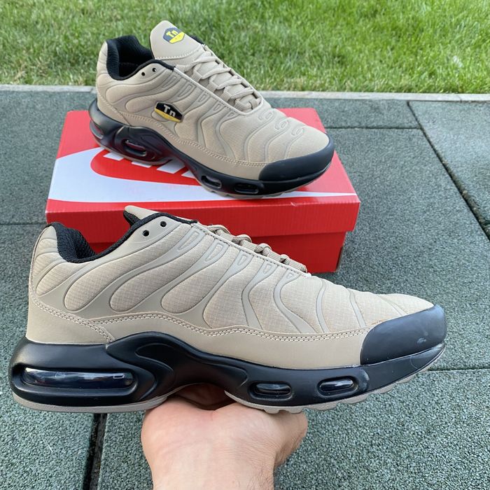 Кроссовкі NlKE Tn+ Термо сезон Осін Зима свет коричнова