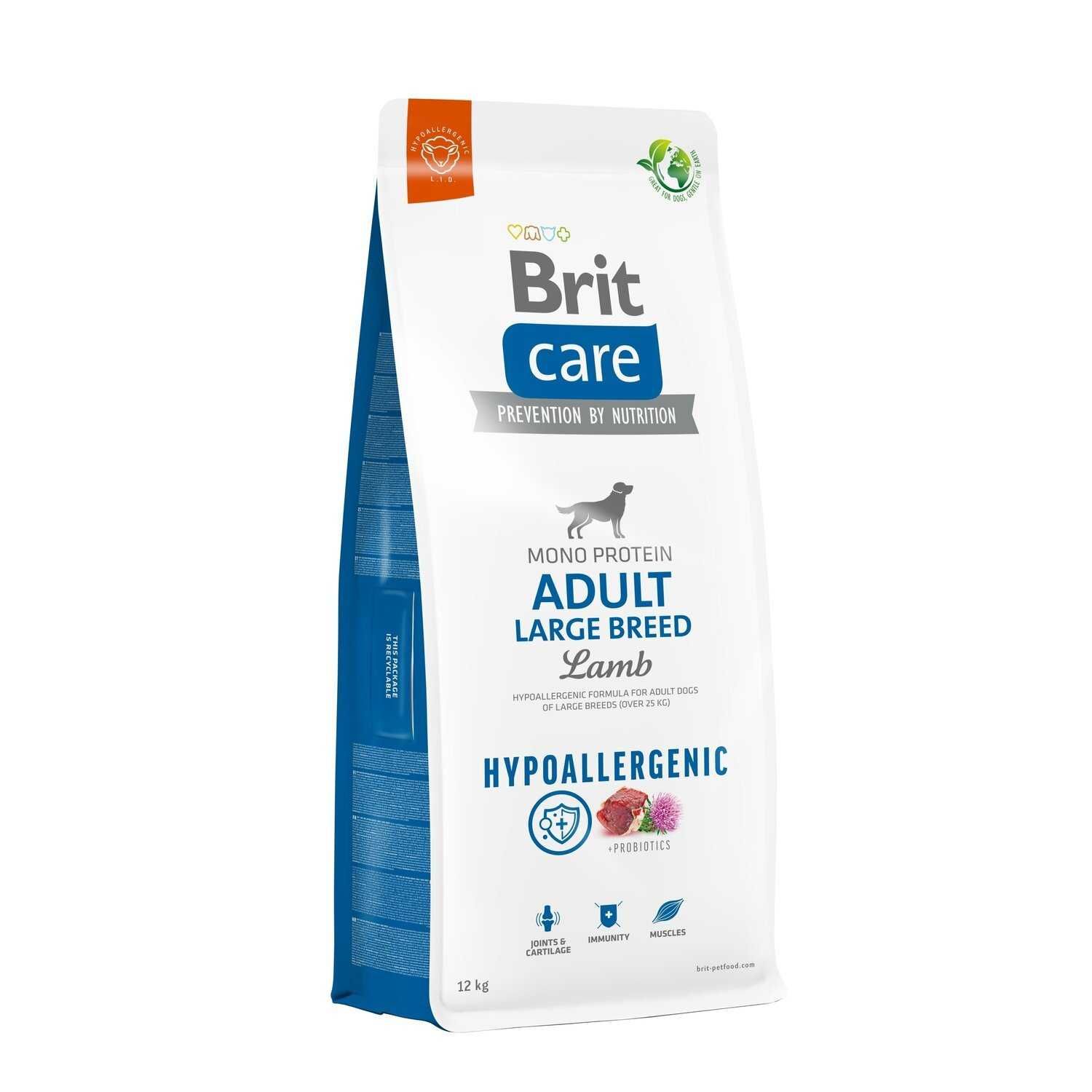 Brit Care Adult Large Breed Lamb & Rice 12кг