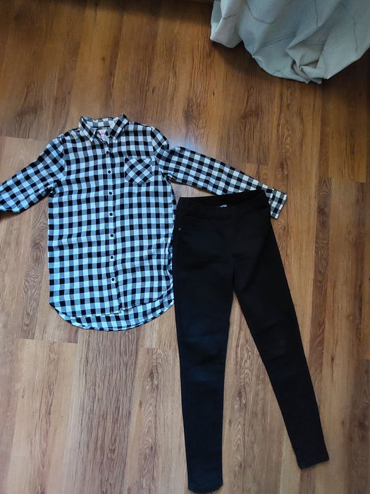 Koszula plus spodnie 152, 158 Nowe