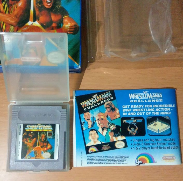 WWF Superstars Nintendo Gameboy