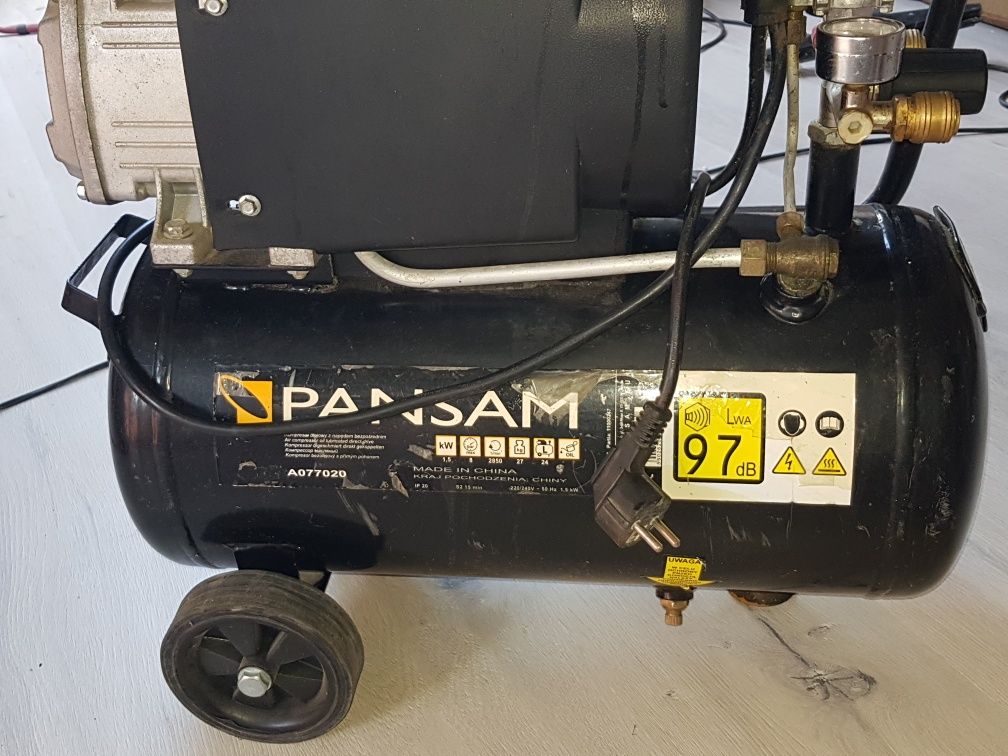 Kompresor olejowy Pansam 24 l 8 bar