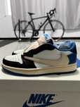 TravisScott\Jordan1*Retro*DamskieNikeAIrniebieski UnisexTrampki.44