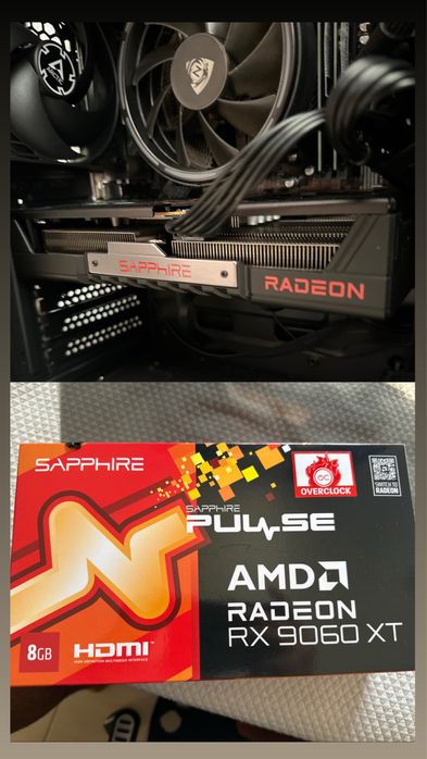 Placa Grafica REDEON RX 9060 XT 8GB NOVA