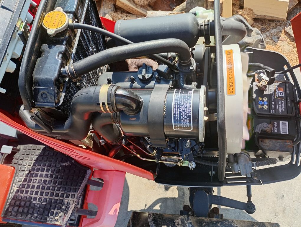 Kubota Aste 14 z glebogryzarką, traktorek,ciągniczek,traktor