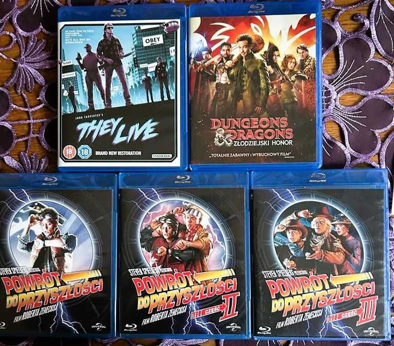 Sprzedam filmy Blu-ray (Powrót do przyszłości i inne)