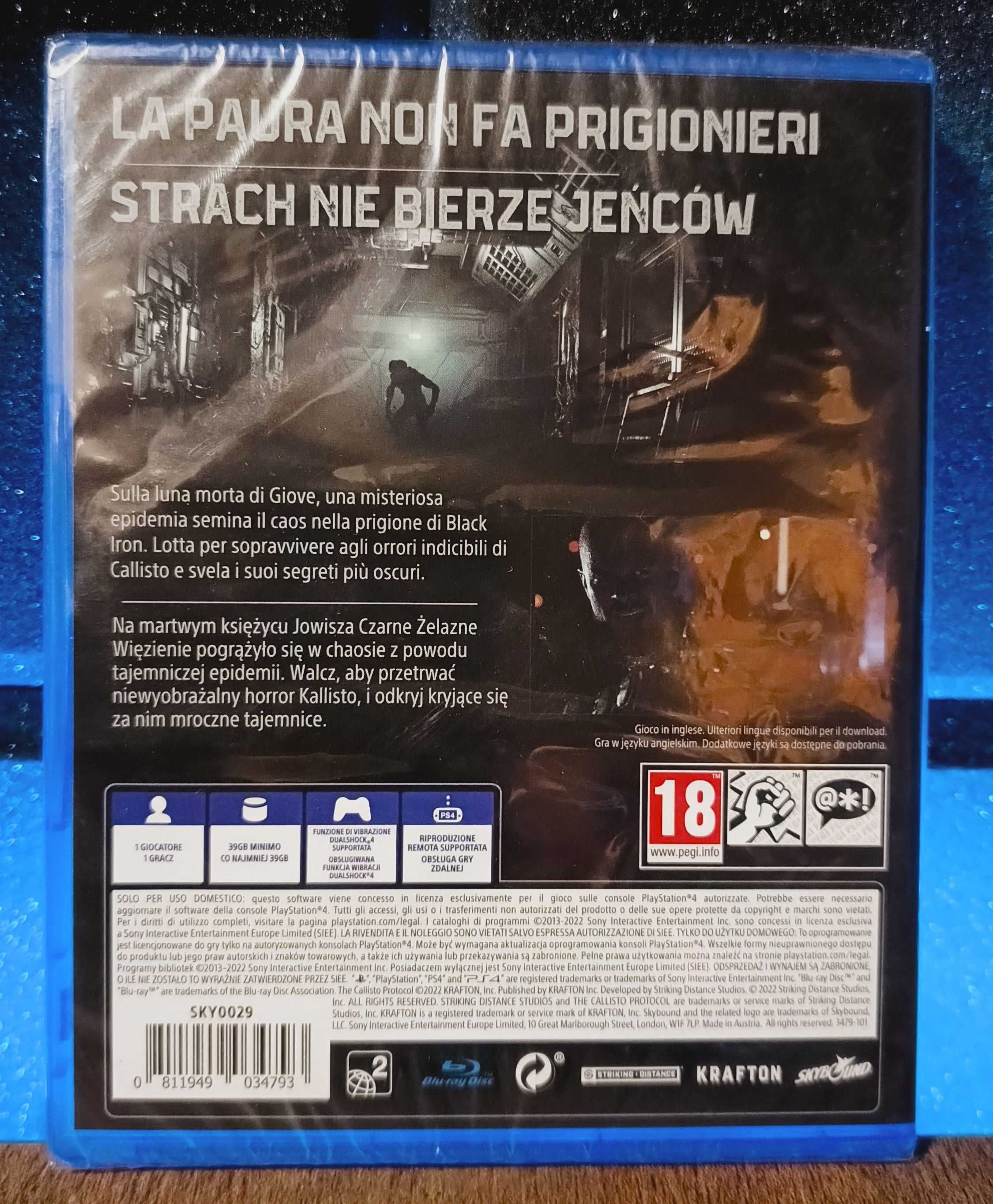 The Callisto Protocol PS4 / PS5 - świetna przygodówka sci-fi PL
