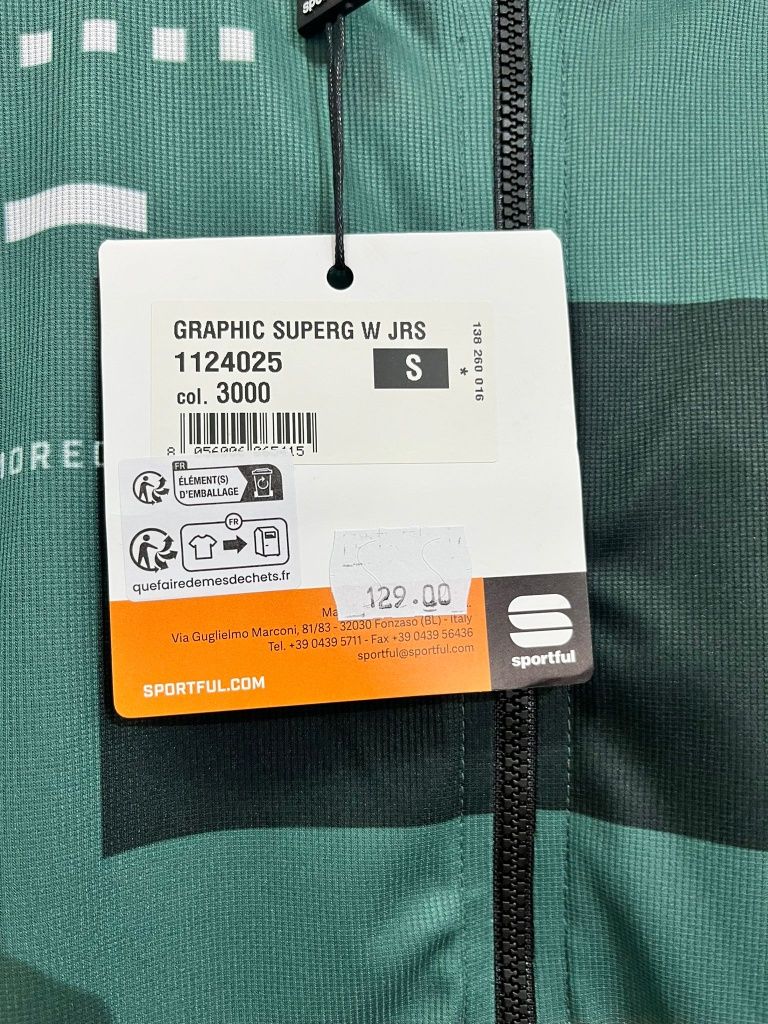 Koszulka kolarska rowerowa sportful damska rozmiar s