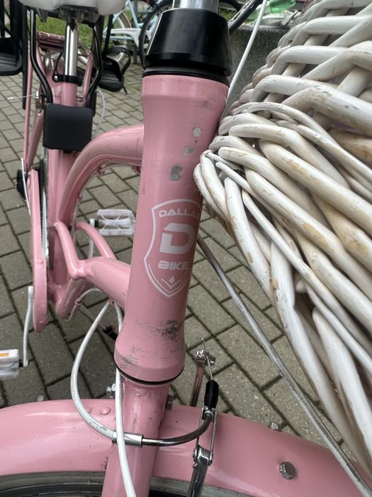 Rower rozowy holenderski dallas 28 cali