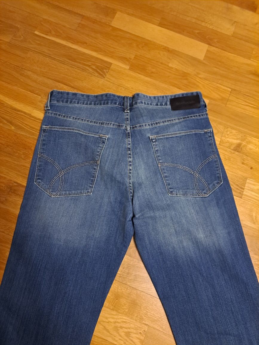 Męskie spodnie jeansy Calvin Klein